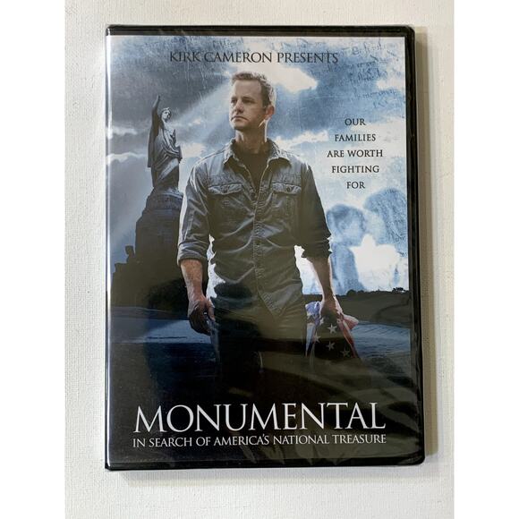 Monumental: In Search of Americas National Treasure DVD Kirk Cameron NEW - Picture 1 of 4